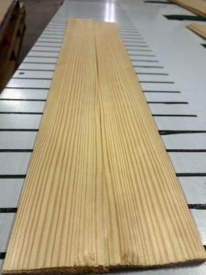 Yellow Pine Raw Wood Veneer 24 sheets 40'' x 4'' 430A