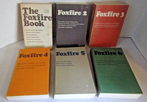 Foxfire Books Set 1-6 Eliot Wigginton 1972-1980 Appalachia Homesteading Prepper