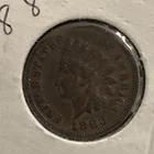 1883 Indian Head Cent Good Details Nice Coin