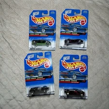 Hot Wheels 1997 Tech Tones Series Complete Set of 4 Cars (New in Package)