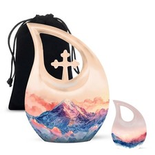 Personalized White Cat Urn Exquisite Large Customized Aluminium Urn