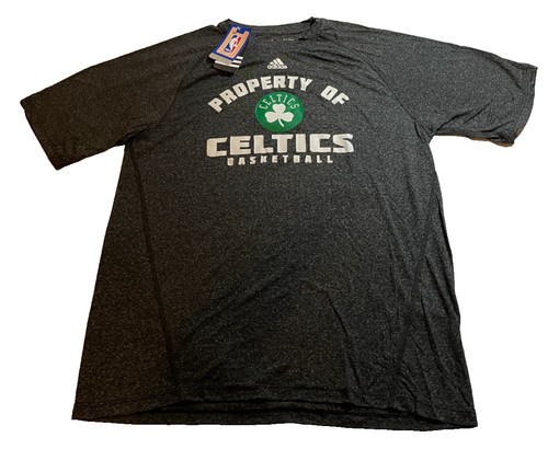 Adidas Boston Celtics “Property Of Celtics Basketball” Climalite Tee Size M,S