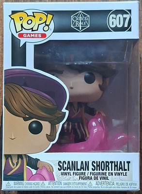MIB Rare Funko Pop! Games: Critical Role, Scanlan Shorthalt #607 Vinyl Figur