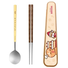 NEW Cookie Run Kingdom Spoon Chopsticks Set 22cm Stainless Steel FAST&SAFE