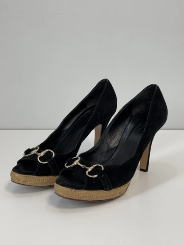 Escarpins Gucci talons femme taille 41,os noir