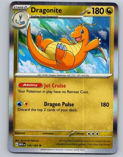Pokemon TCG 151 - Dragonite 149/165 Holo Rare