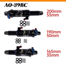 Mountain Bike Bicycle Air Suspension Rear Shock 165/190/200mm w/ Lockout for MTB