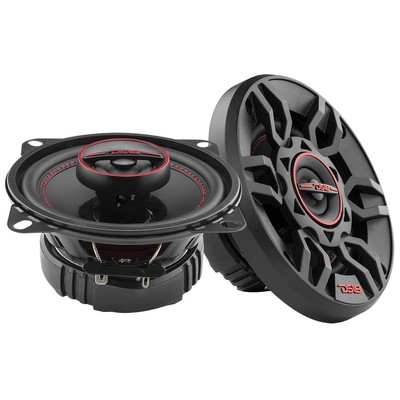 G4Xi GEN-X 4'' 2-Way Coaxial Speakers 120 Watts Max Power 4-Ohm with Mylar Bal...