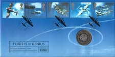 1997 Arcitects of the Air �2 Royal Mint Coin Cover