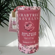 Crabtree  Evelyn Rosewater Fragrance Roller  Hand Cream Gift Set New Sealed