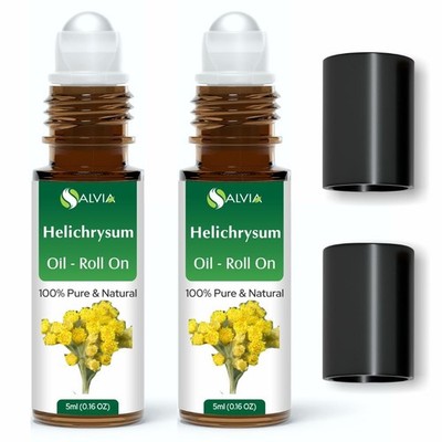 Salvia Helichrysum Oil Roll On 5ml Each Pack Of 2