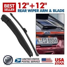 12" & 12" Rear Wiper Blade & Arm All season OEM Quality US All Season Set of 2