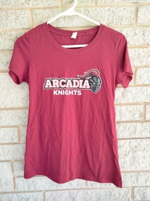 Arcadia Knights Dark Red Women's T-shirt - Size M