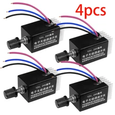 4x DC 12V 24V Motor Speed Control Switch Car Truck Fan Heater Control Defroster