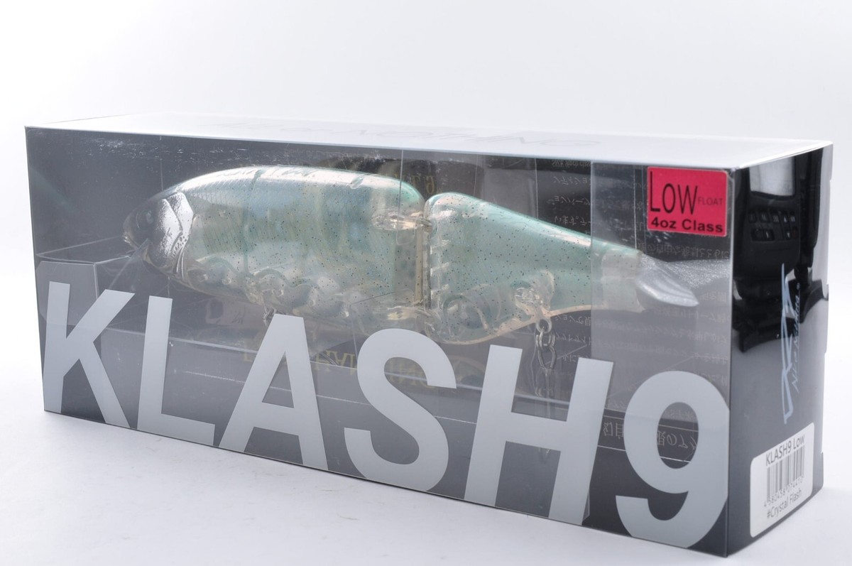 DRT KLASH9 Crystal Flash Low Float 4oz Class Big Swimbait