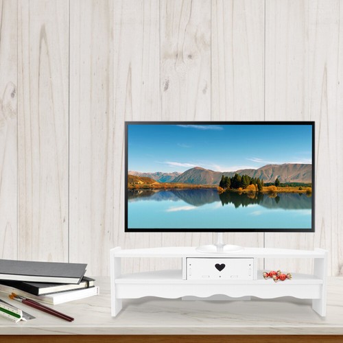 Increased Monitor Stand Office Work Desktop Stands Storage Organizer - Afbeelding 10 van 12