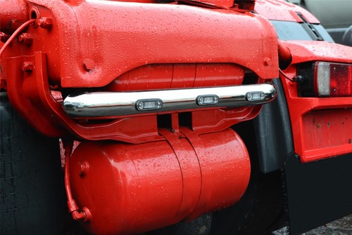 Chassis Light Bar + LEDs For Scania P G R Series Pre 2009 Chrome Stainless Steel - 第 1/5 張圖片