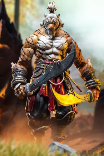 Maestro Union 1/12 Veteran William Werewolf & Tiger Hermit Action Figure - Picture 7 of 21