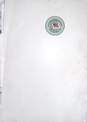 Vintage 1907 National Arbitration and Peace Congress Program - Carnegie Hall, NY