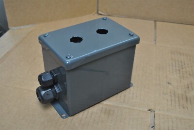 Hoffman Industrial Push Button Enclosure New Part No. E2PBXM