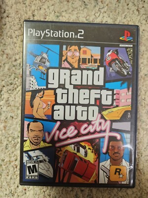 Jeu PS2 Grand Theft Auto: Vice City - Sony PlayStation 2 - PAL - Bon État (Testé/Ressurfacé)