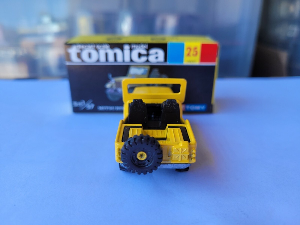 トミカ 三菱 H-J58 No.25 1/57 Tomica No.25 Mitsubishi Jeep H-J58 Vintage 1/57 Die Cast