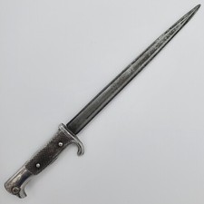 Original WWI WW1 German K98 letter opener knife blade miniature war souvenir old