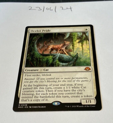 Magic the Gathering MTG Ocelot Pride x1 Mythic Card NM/M MH3 | eBay