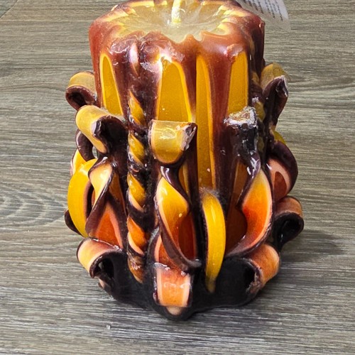 Celebration Carved Candle Home Decor Candle Gift for Christmas Thanksgiving - Bild 6 von 11