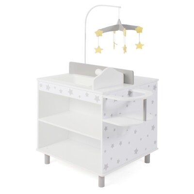 Bayer Chic 2000 Puppen-Wickelstation Stars grey NEU