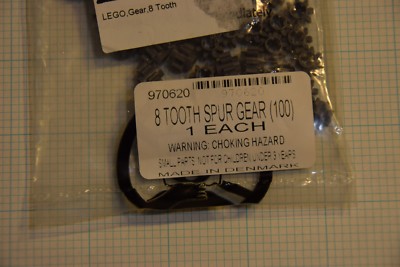 Lego Technic 8 Tooth Spur Gear, (Bag of 100) 970620 / 10928 | eBay