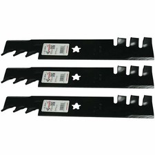 3 USA MADE HD MULCHER BLADES 46" CRAFTSMAN 145708 152443 163819 157033 170698
