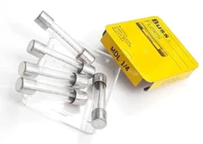PACK OF 5 EACH MDL-1/4 MDL 1/4A BUSS BUSSMANN FUSES 250V SLOW BLOW