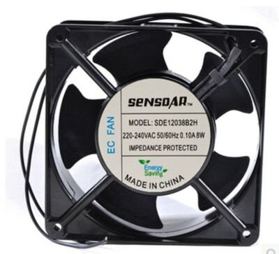 1PC SENSDAR SDE12038B2H 220V-240V 0.10A 8W 12CM cooling fan *