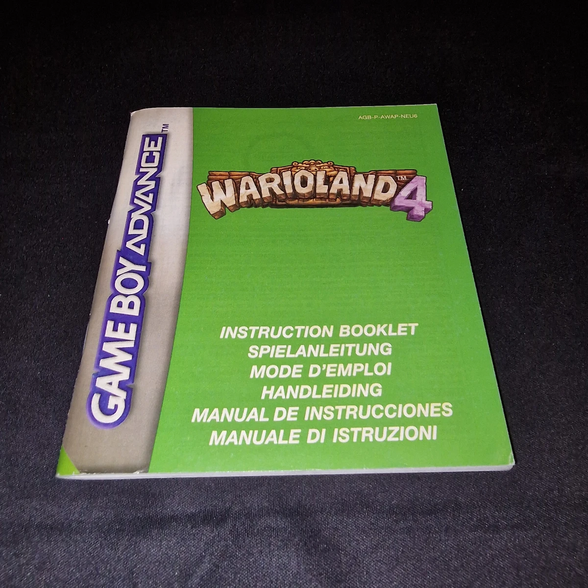 Game Boy Wars Advance 1+2 Guida Strategica Libro GBA