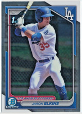 2024 Bowman - Jaron Elkins - Los Angeles Dodgers - 1st Bowman Chrome - #BCP-106