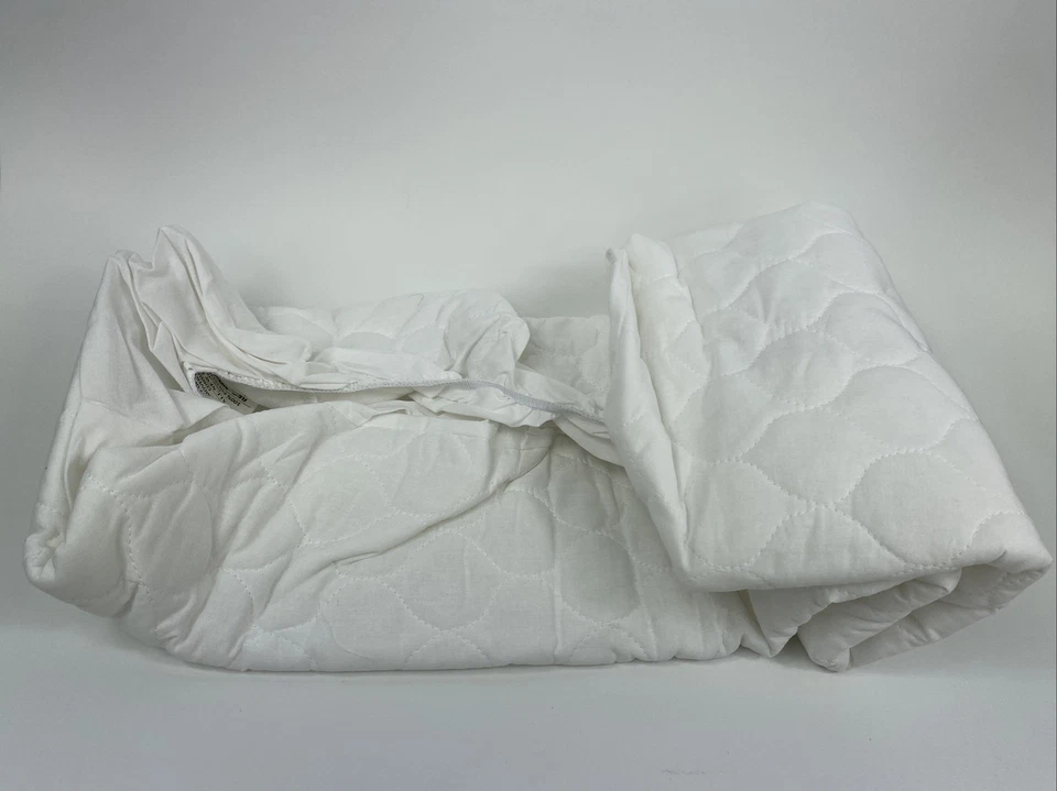 American Baby Co. Waterproof Quilted Cotton Cradle Mattress Pad Cover 18” 36” - Image 4 of 4