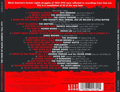 VERSCHIEDENE KÜNSTLER - CHANGE IS GONNA COME: THE VOICE OF BLACK AMERICA 1963-1973 NEU