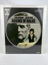 Absence Of Malice Paul Newman RCA CED Video Disc Vintage 1983 Videodisc New