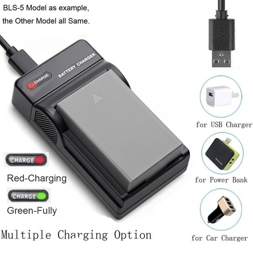Battery Charger for Olympus FE-4000, FE-4010, FE-4030, FE-4050 Digital Camera - Picture 6 of 6