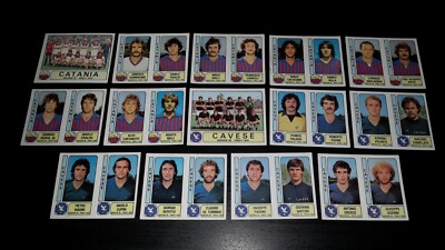 1981-82 Serie B CATANIA CAVESE Panini Footballers 1982 CHOOSE Tissue Figure