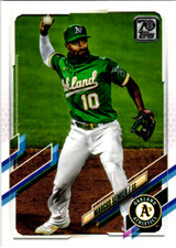 2021 Topps Series 1 Base #276 Marcus Semien - Oakland Athletics         