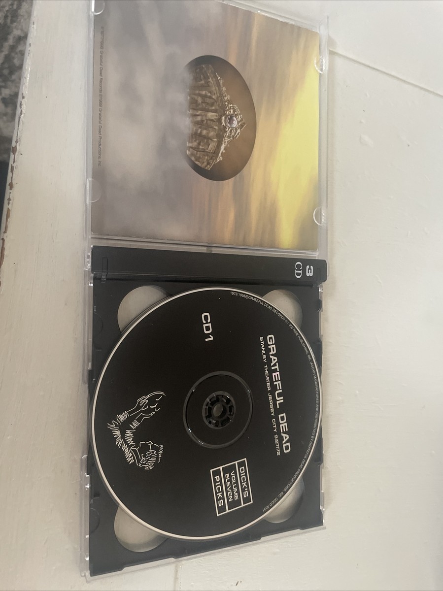 米3discs CD Grateful Dead Dicks Picks Vol. 11--stanley Theatre, Jersey City, Nj 9/27/72 (3 Cd Set) GDCD4031 Real Gone Music /00330 Dick's Picks, Vol. 11: Stanley Theatre, Jersey City, NJ
