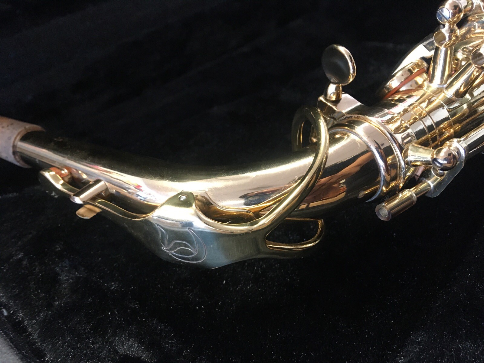 CHATEAU SERIES CAS22GL GOLD PLATED ALTO SAXOPHONE EX STUDENT MODEL