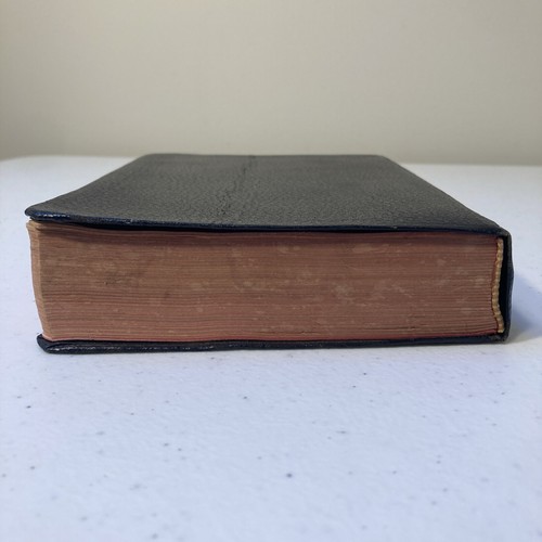Vintage 1953 Holy Bible Revised Standard Version Thomas Nelson & Sons Leather - Foto 7 di 10