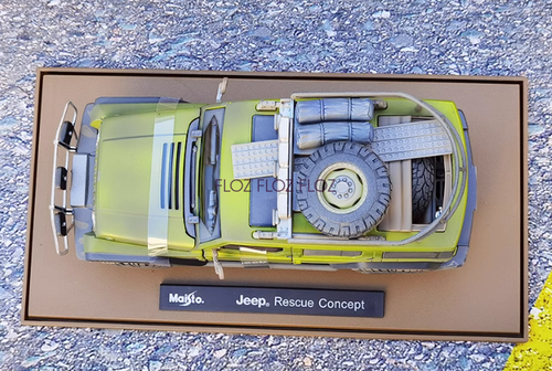 for Maisto for Jeep for Rescue for Concept Obsolescence 1:18 Truck Pre-built - Picture 4 of 6