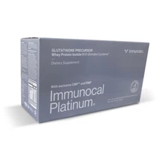Immunocal PLATINUM, Helps Maintain Immune System 30 pouches. EXP 08/2027