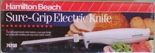Hamilton Beach Sure-Grip Electric Knife #74200 Mid-Century NIB