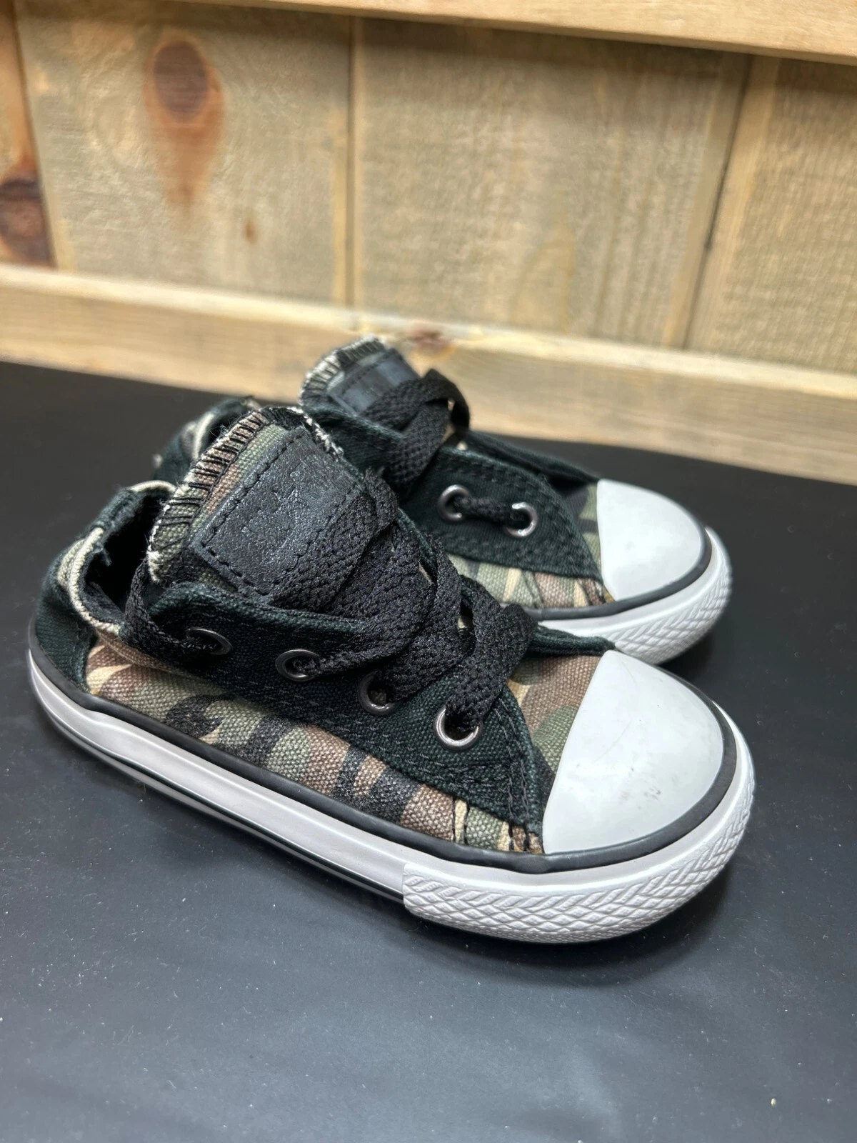 Sneakers Converse bambino All Star mimetiche tomaia in tessuto taglia 6 714163F