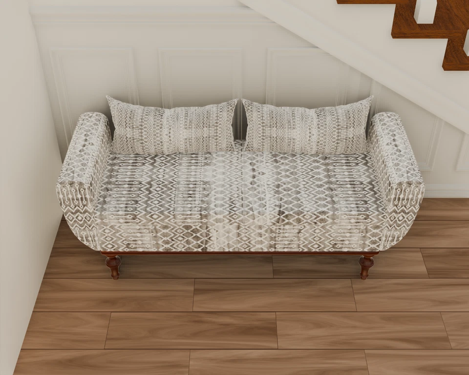 Lighten Shoe Storage Backless Retro Bench, Bench for end of bed, Bench for entry - Image 3 of 4